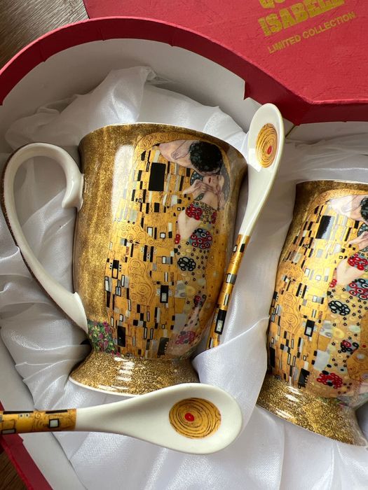 Set cesti -Queen Isabell Limited Collection Sărutul” de Gustav Klimt