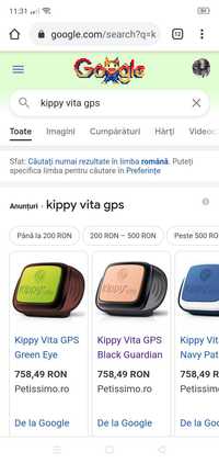 GPS Kippy Vita monitorizare animale companie