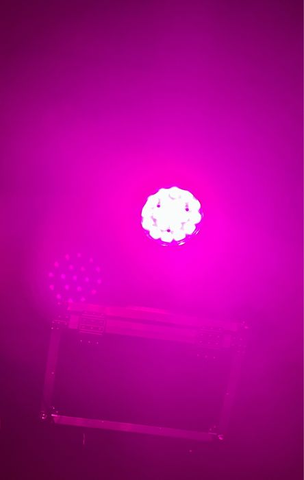 Moving Head Wash LED 19x15W RGBW/DMX/Movinghead Zoom Martin Aura Efect