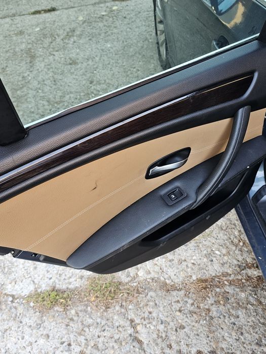 Кожен салон бмв е61 bmw e61 salon s podgrev полу ел с подгрев