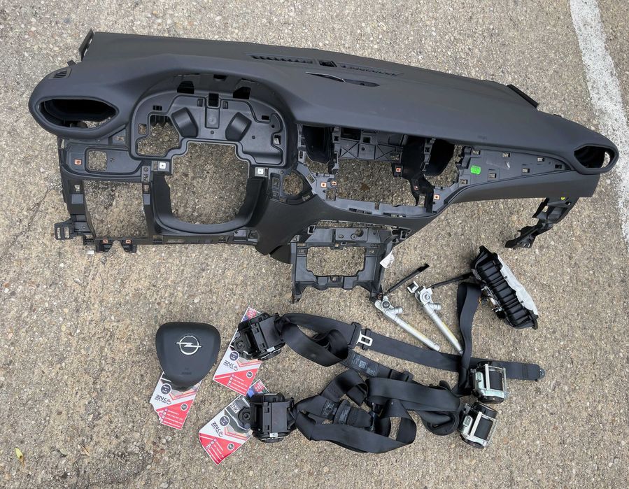Opel Crossland X kit airbag volan pasager centuri - plansa de bord