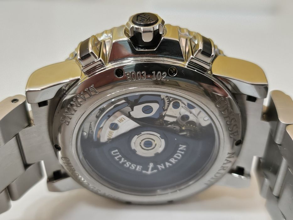 Ceas Ulysse Nardin Maxi Marine Chrono Diver - 43mm - 8003-102