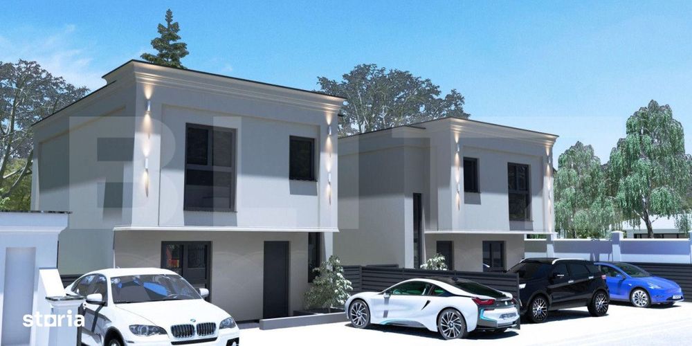 Casa individuala, 90 mp utili, 200 mp teren, Lisaura