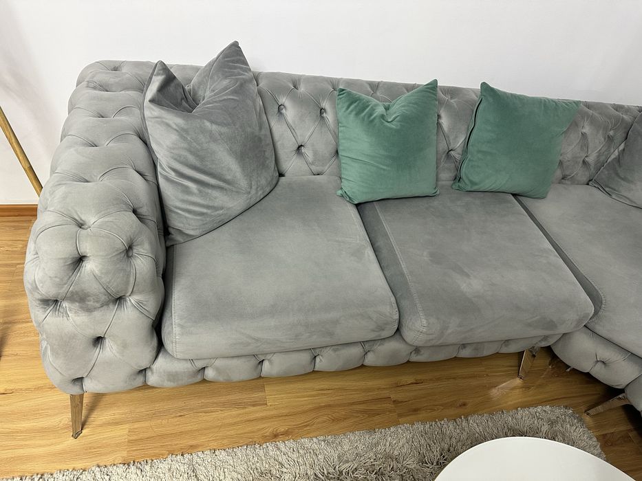 Vand canapea/ coltar chesterfield