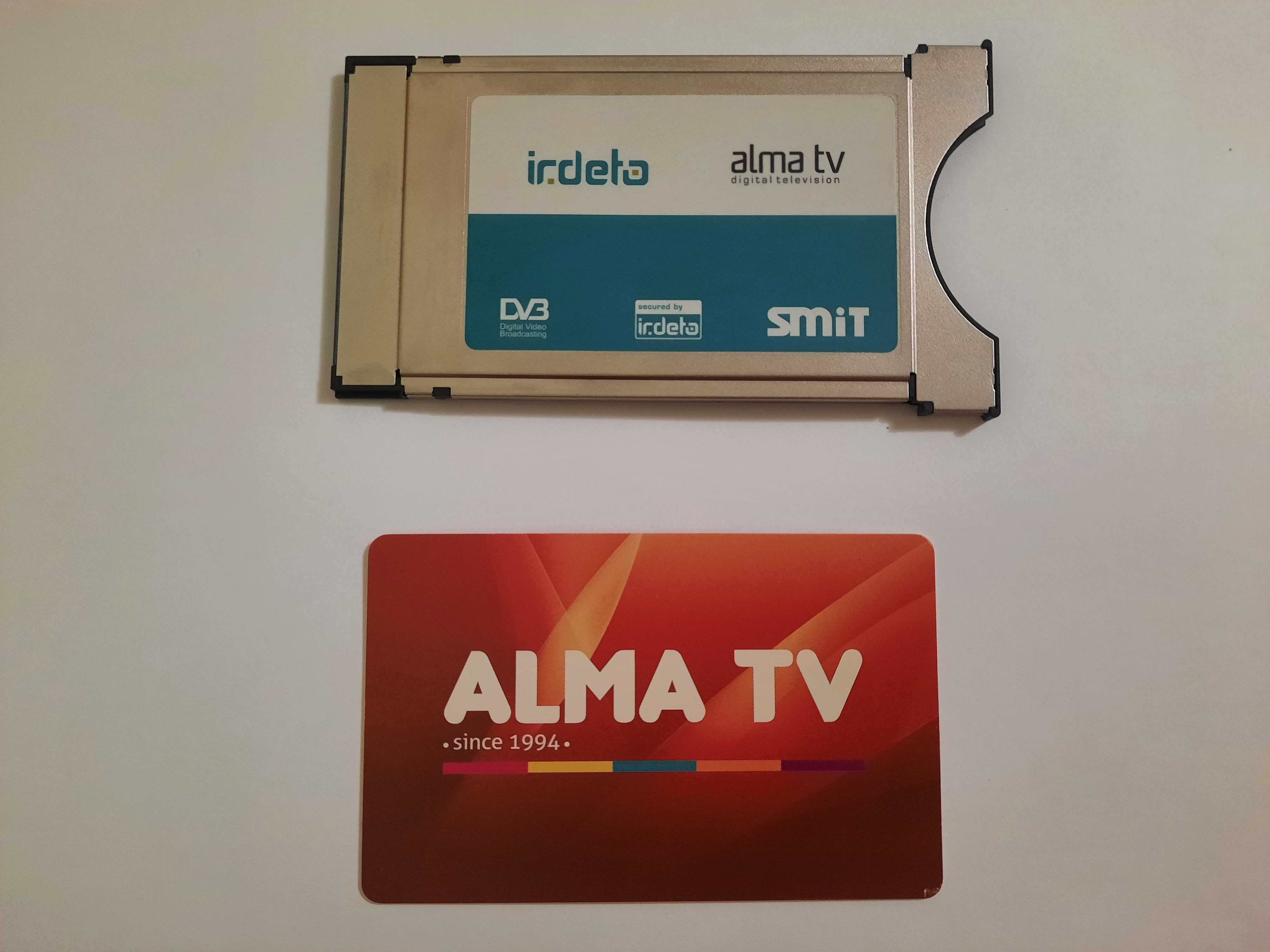 CAM модуль Алма тв, цифровое телевидение , смарта карта. SMART CARD.