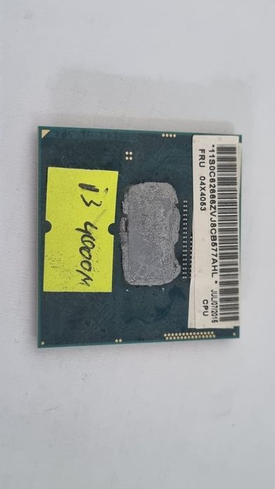 Procesor Laptop Intel Core i3-4000M 2.40GHz, 3MB Cache, FCPGA946