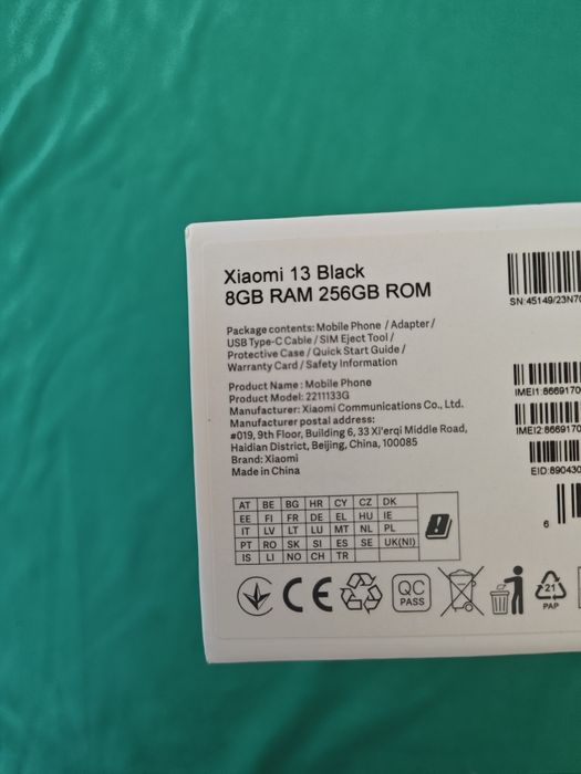 ‼️Xiaomi 13 5G  8/256