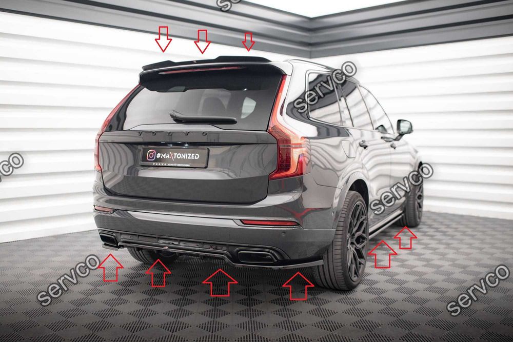 Pachet Body kit Volvo XC90 R-Design Mk2 2019- v1 - Maxton Design