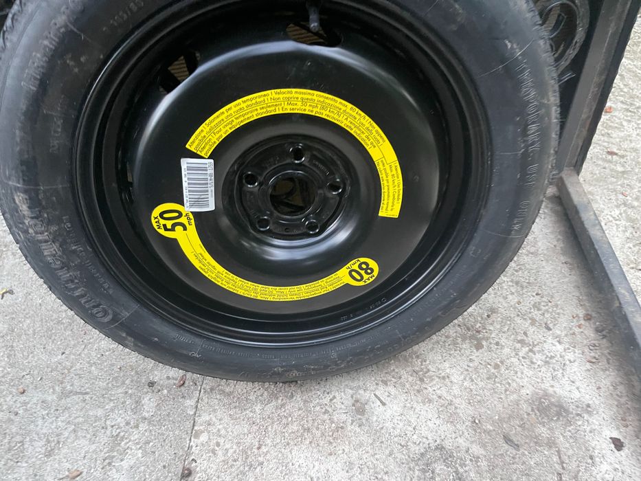 Roata / rezerva slim 18’ originala Vw Passat B8, Tiguan