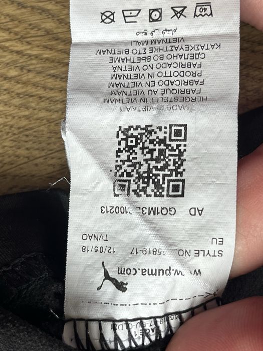 PUMA Man City 1/4 Zip Training Top - Ман Сити размер Л / Оригинал