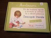 Set descopăr literele Montessori