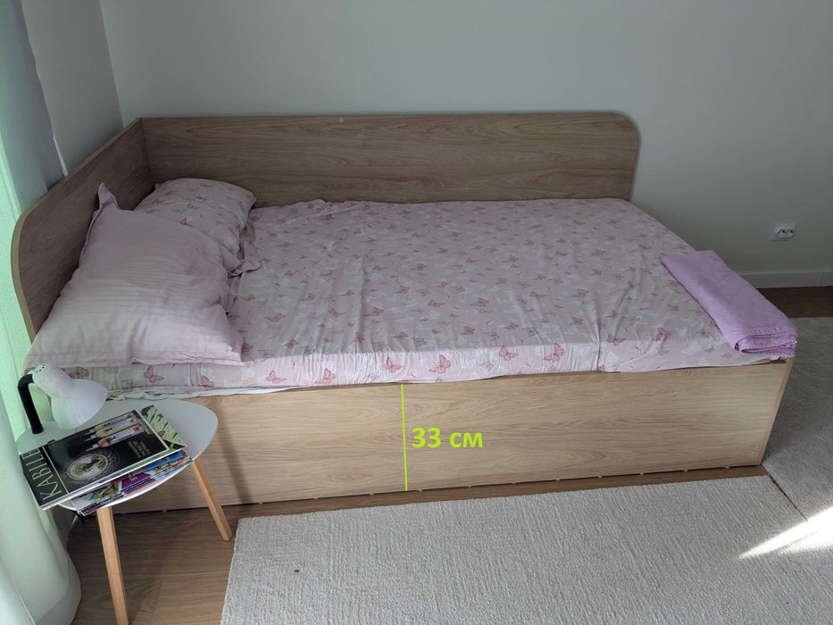 Легло персон и половина 120/200, Хикори натур на Egger