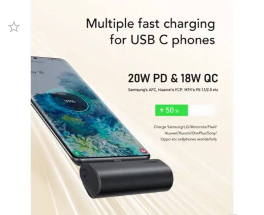 Baterie Externa Veger eleganta -5000mAh