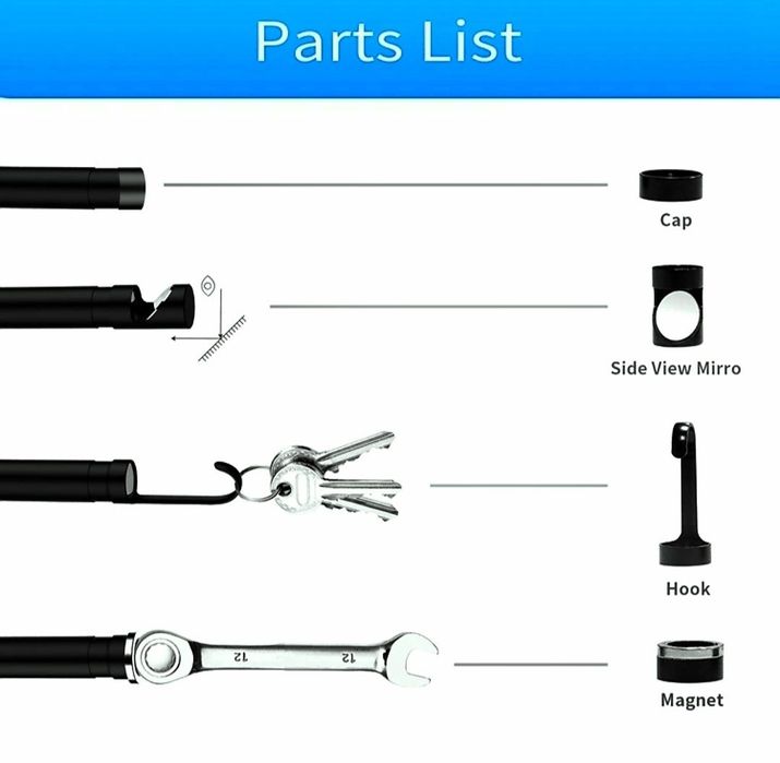 Mini kamera Enoskop 5mp USB tpc Android