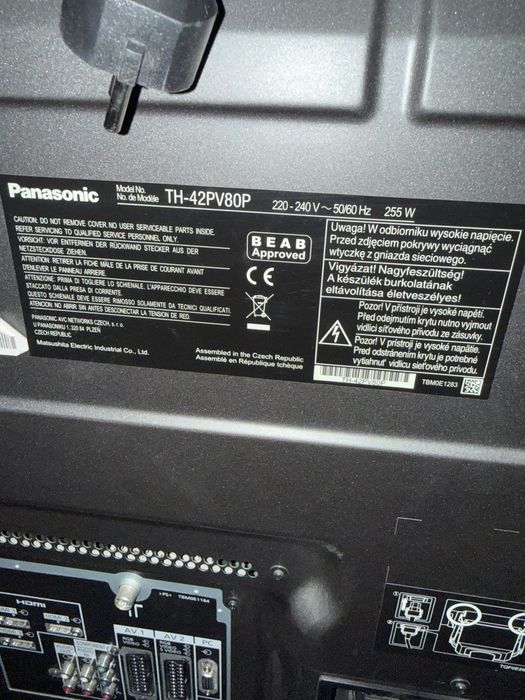 Panasonic 42  plazma