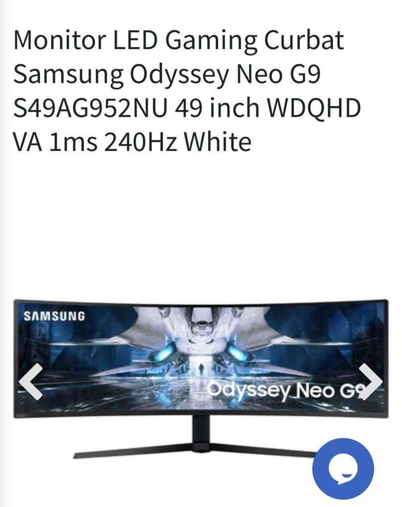 Monitor gaming Samsung Odyssey NeoG9