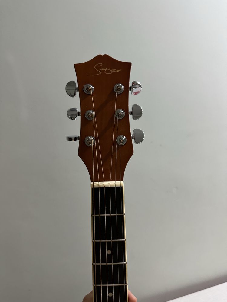 Продаю акустическую гитару Smiger GA-H10-N (Cutaway, новая)