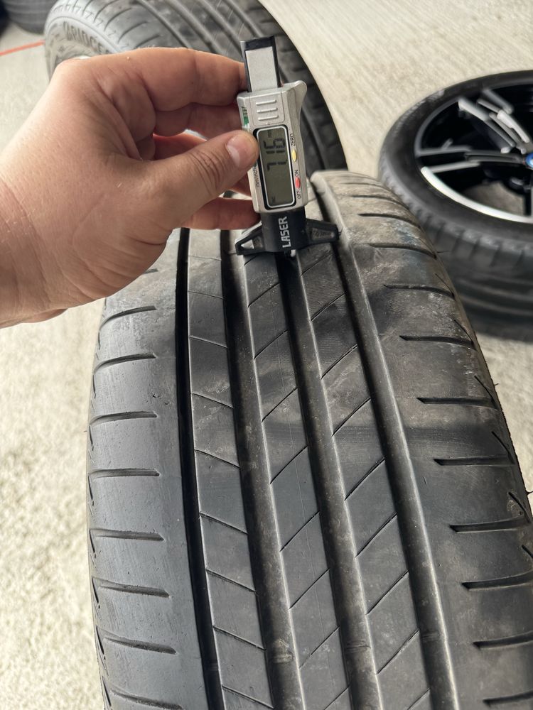 Jante Bmw Seria3-4 G20 R18 Originale M848 Bridgestone de vara 90% 2023