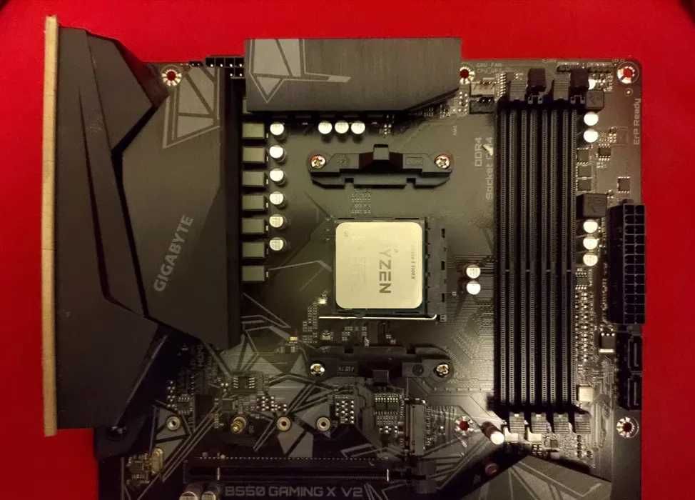 Ryzen 9 5900X и дъно Gigabyte B550 GAMING / опц Ryzen 7 5800X RAM SSD