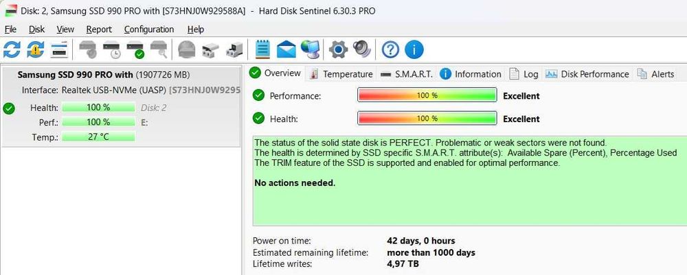 NVME SSD 2TB Samsung 990 PRO with Heatsink PCIe 4.0 PS5 MZ-V9P2T0