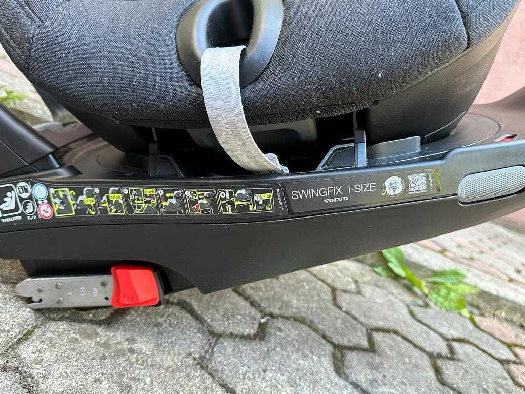 Scaun cu baza Isofix- orientare spate Swingfix-isize