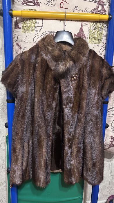 Норковая безрукавка