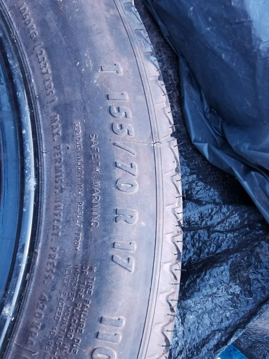 Roata rezerva slim ingusta 5x112 r17 mercedes import Germania