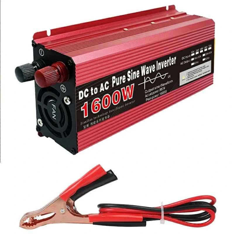 Invertor auto 12v 220v sinus pur 1500w pt rulota panouri solare