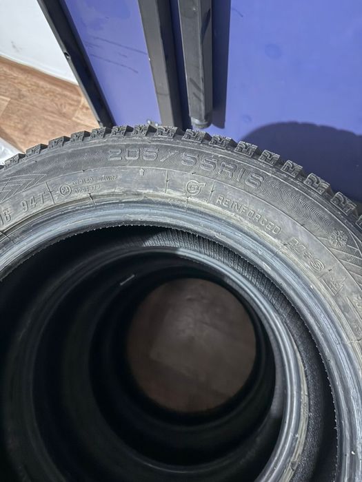 Шипованные шины 205/55/16