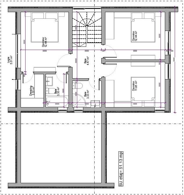 Casa P+1 strada Dara