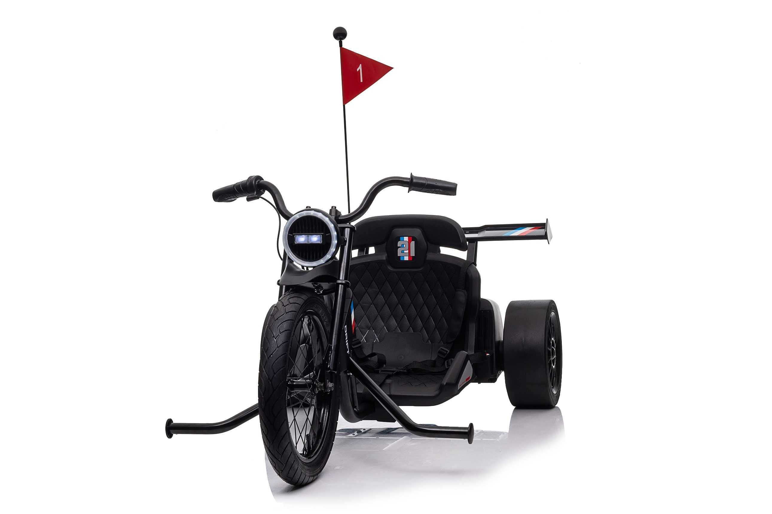 Motocicleta electrica Kinderauto BJSX2338  2x 250W, 24V 10Ah #black
