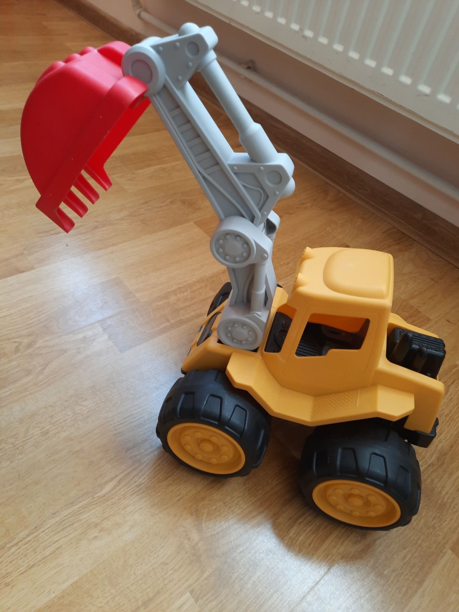 Jucarie Excavator mare din plastic dur