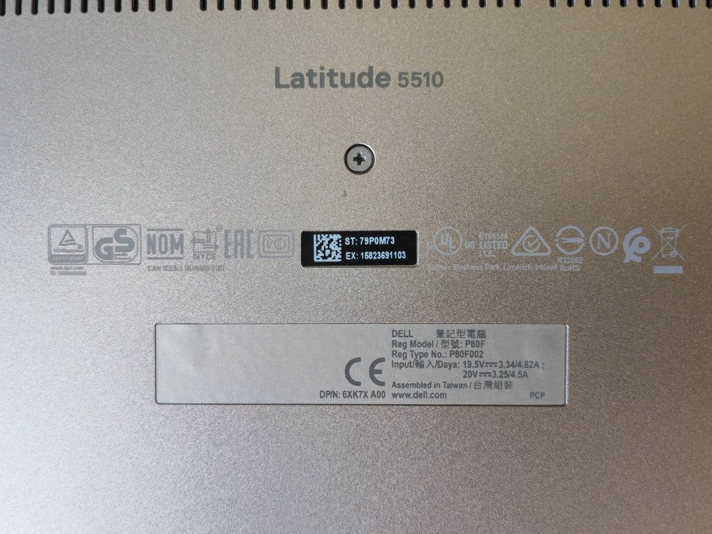 Dell Latitude 5510-15,6", i5-10310U,RAM-16GB-DDR4,512 GB-NVMe SSD