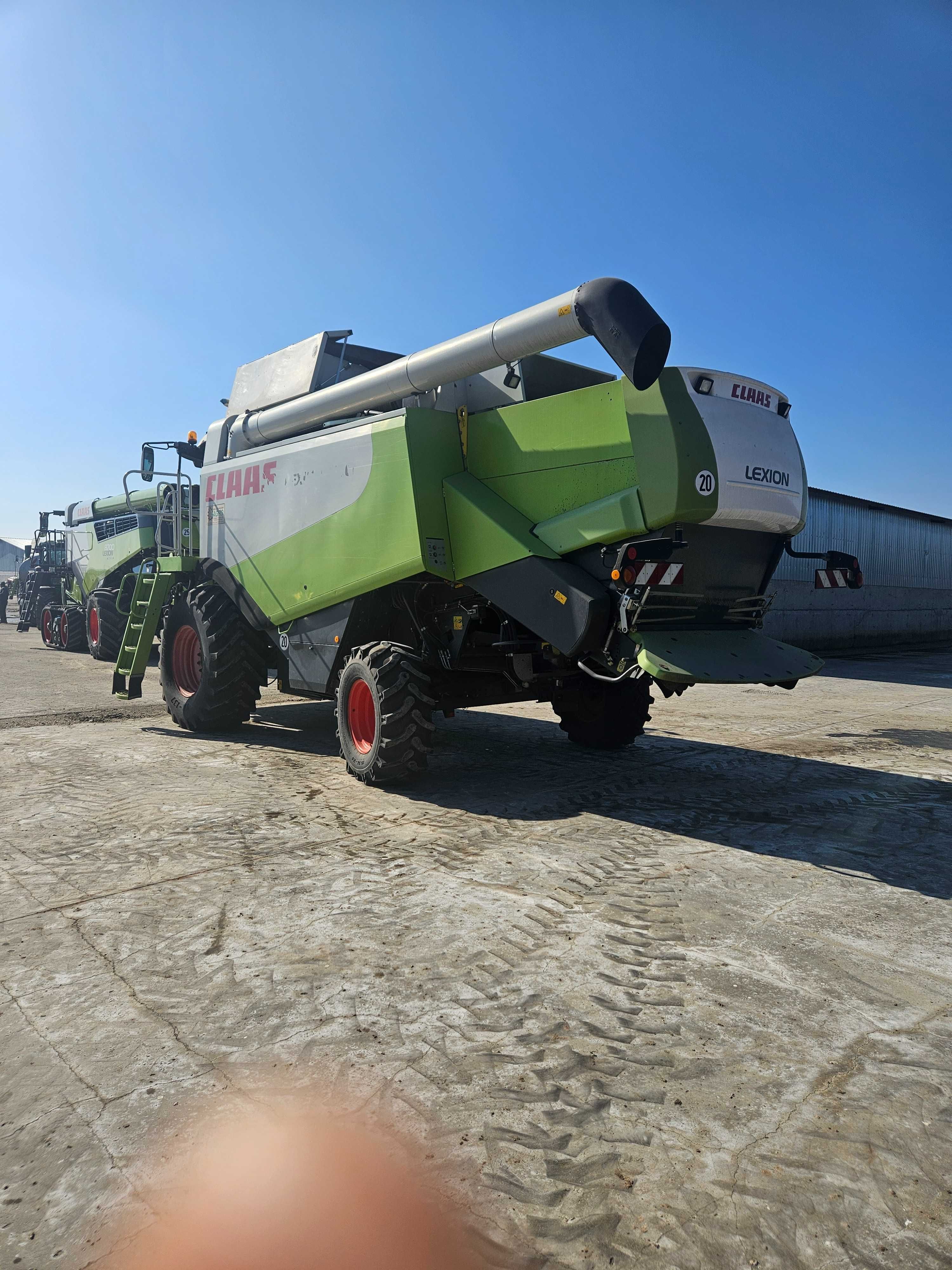 Claas lexion 550
