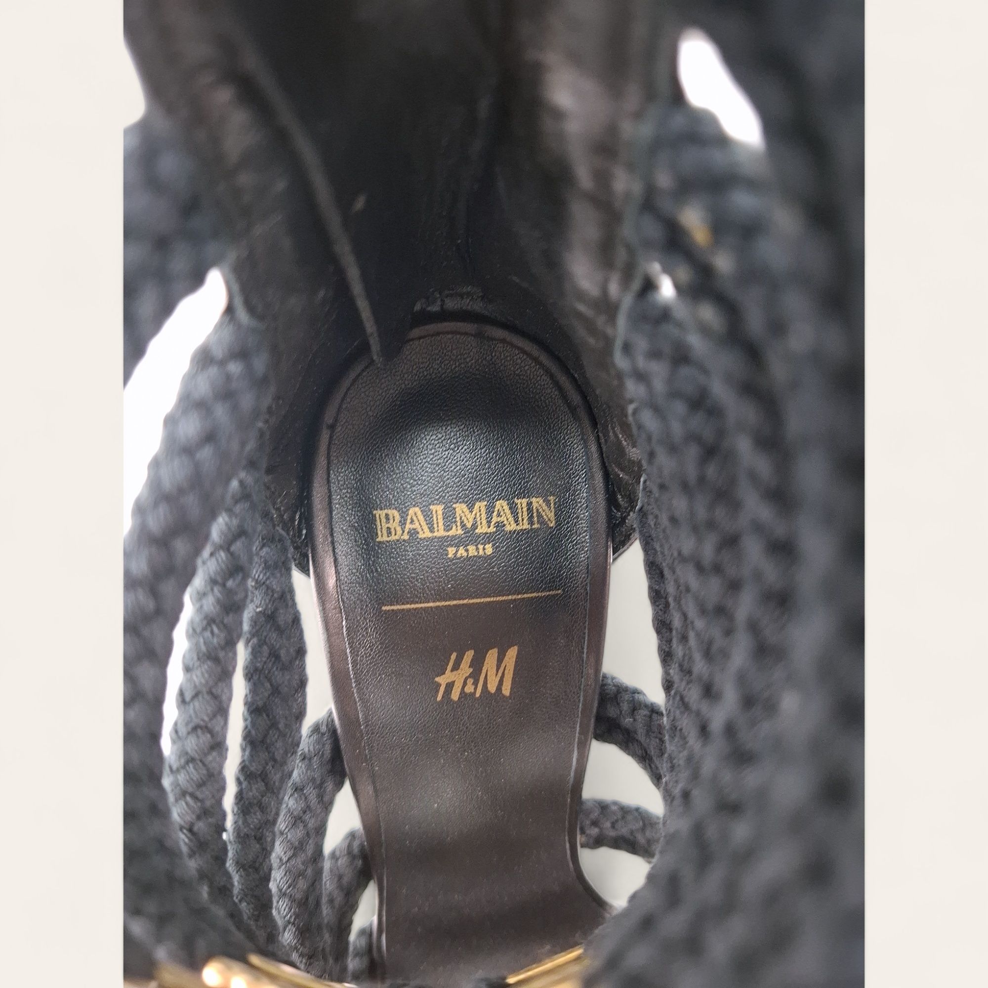 Balmain x H&M Сандали - чисто нови размер 37