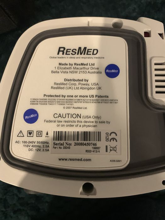 Aparat apnee resmed elitte II