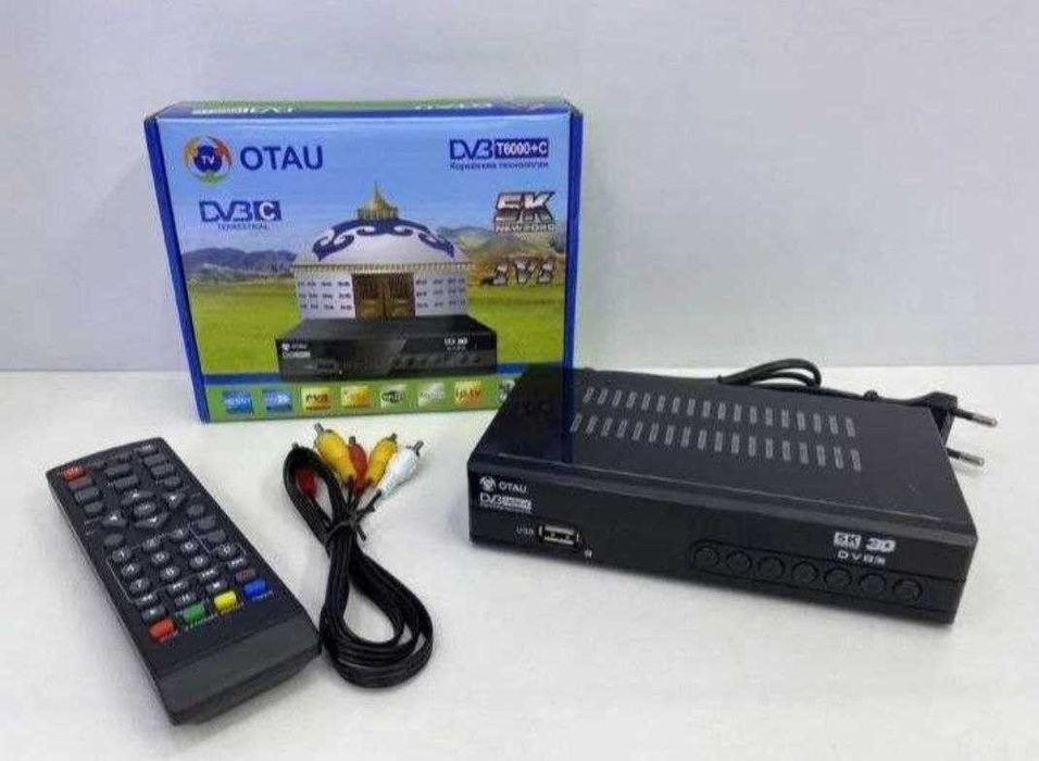 Отау тв Т2 тюнер, ресивер, 25 каналов доставка и установка бесплатно
