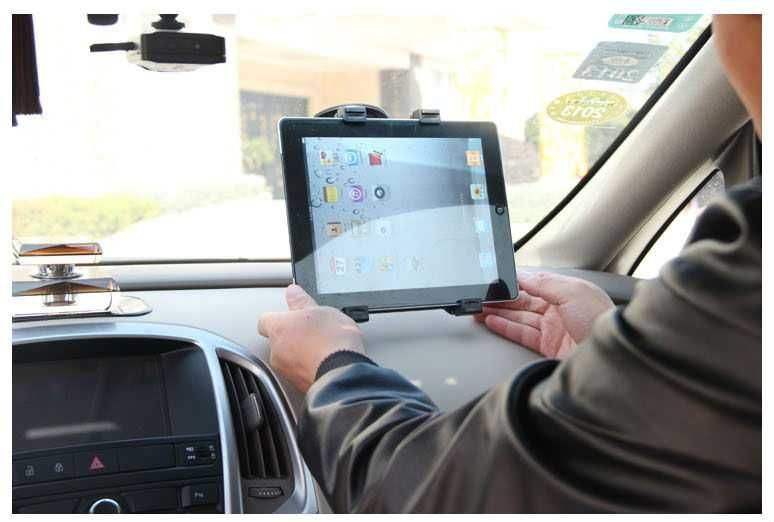 Стойка за таблет за кола - универсална от 7" - 12" таблети Ipad+D