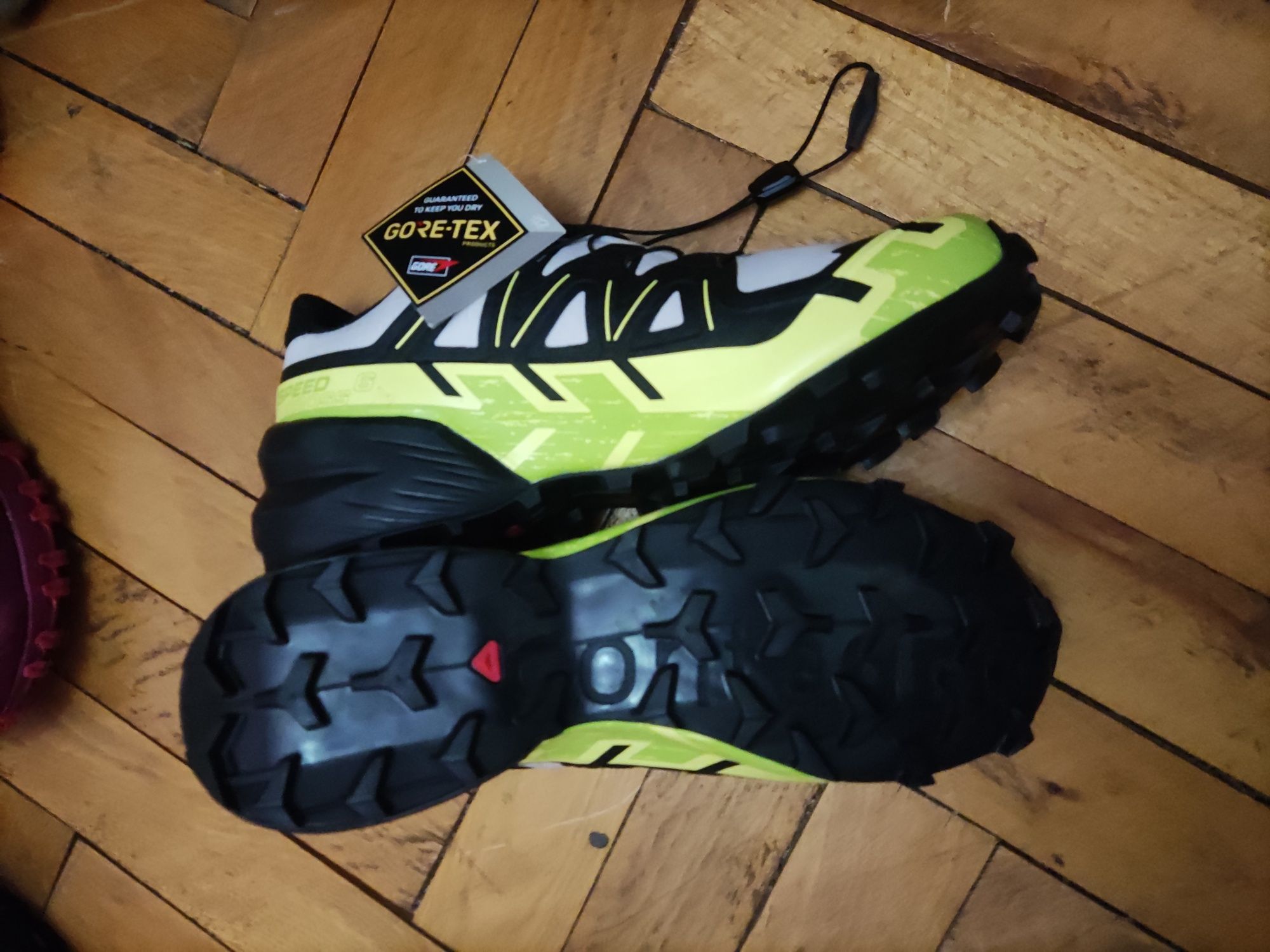 salomon speedcross 6 gtx, noi, la sportiva garmont