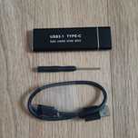 Rack adaptor M.2 dual-protocol (SATA+NVME) , USB 3.1 - nou sigilat