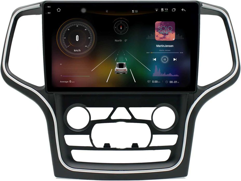 Navigatie Dedicata Jeep Grand Cherokee (2013-2020), 9Inch, Carplay