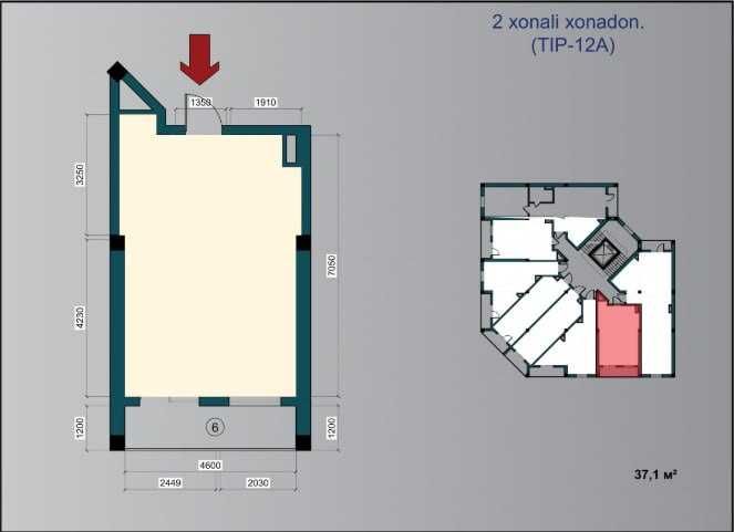 Продаю квартиру новастройку в ЖК Мавсум!