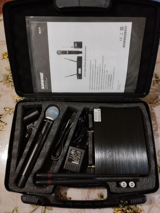 Microfon Shure ULX-D Beta 58a model placa electronică mare