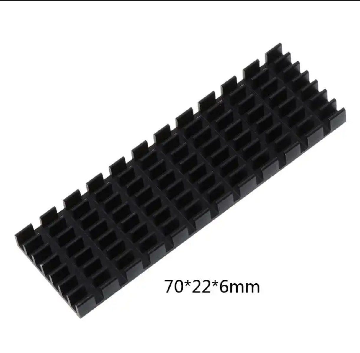 радиатор для nvme m2  без термопрокладок