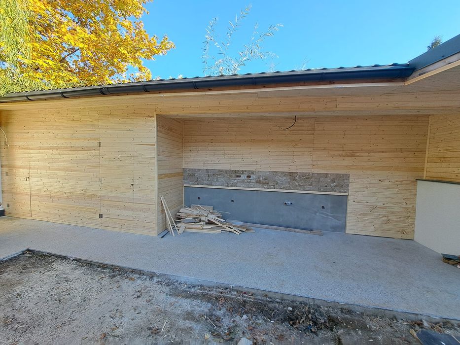 Terasa , foisor , casuta de gradina , magazie , lambriu, placari lemn