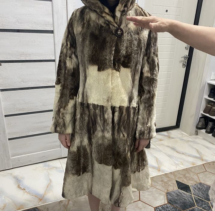 шуба натуральная стриженная норка