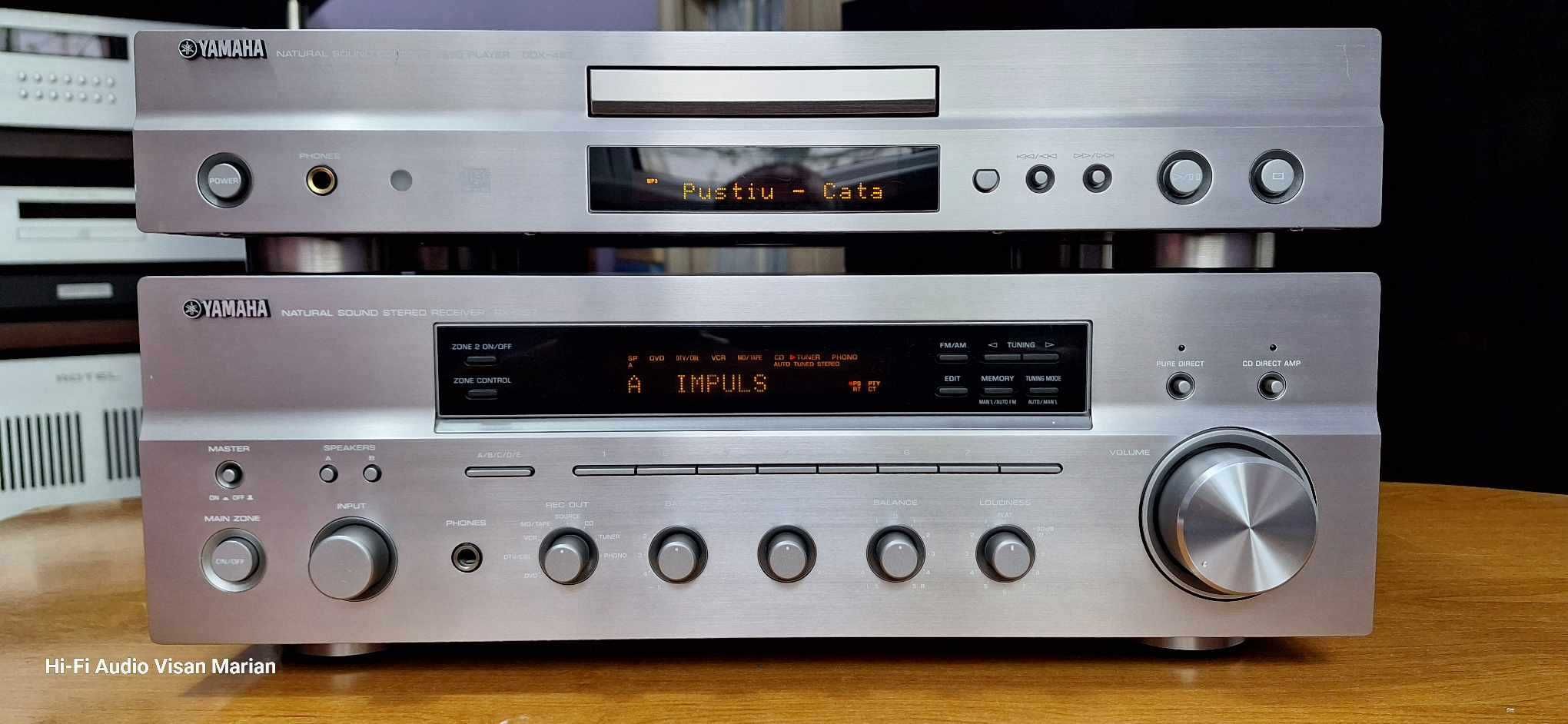Amplituner Yamaha RX-797+CD Yamaha CDX-497 Cu Telecomanda