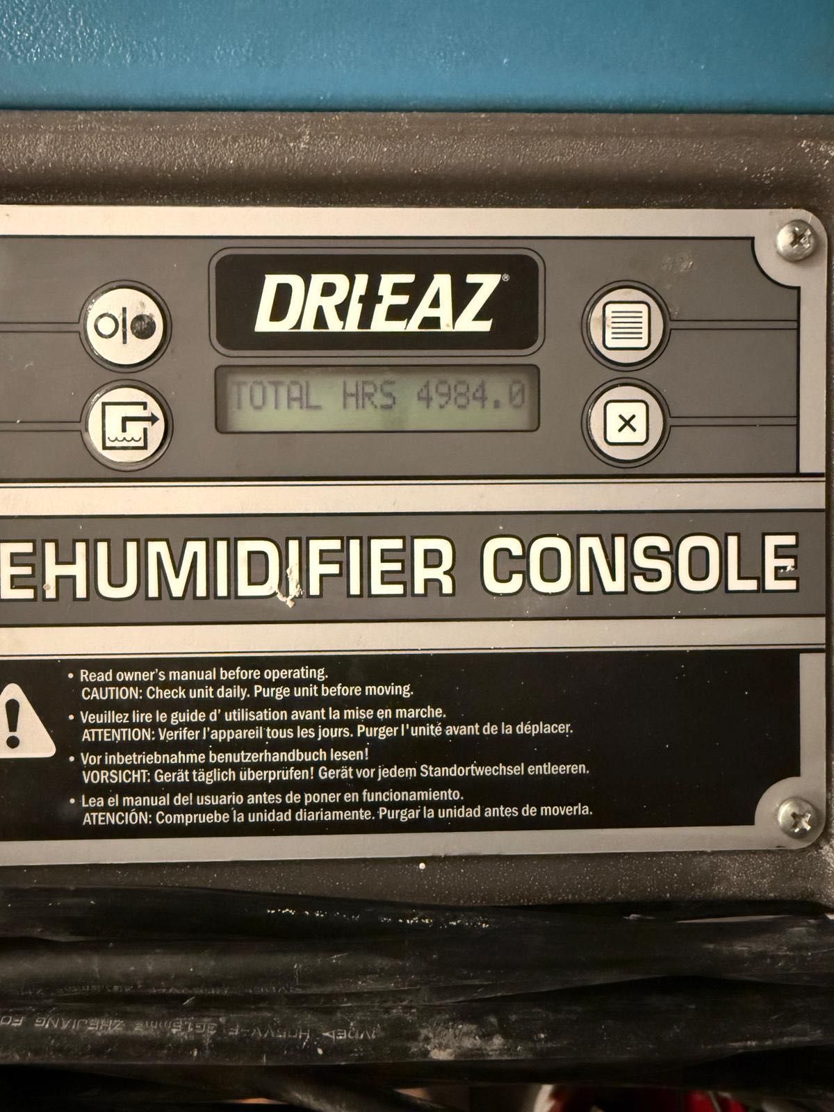 Професионален влагоуловител DRI-EAZ Drizair 1200