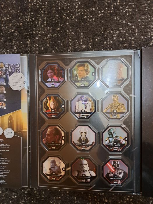 Album complet Cosmic Shells Star Wars