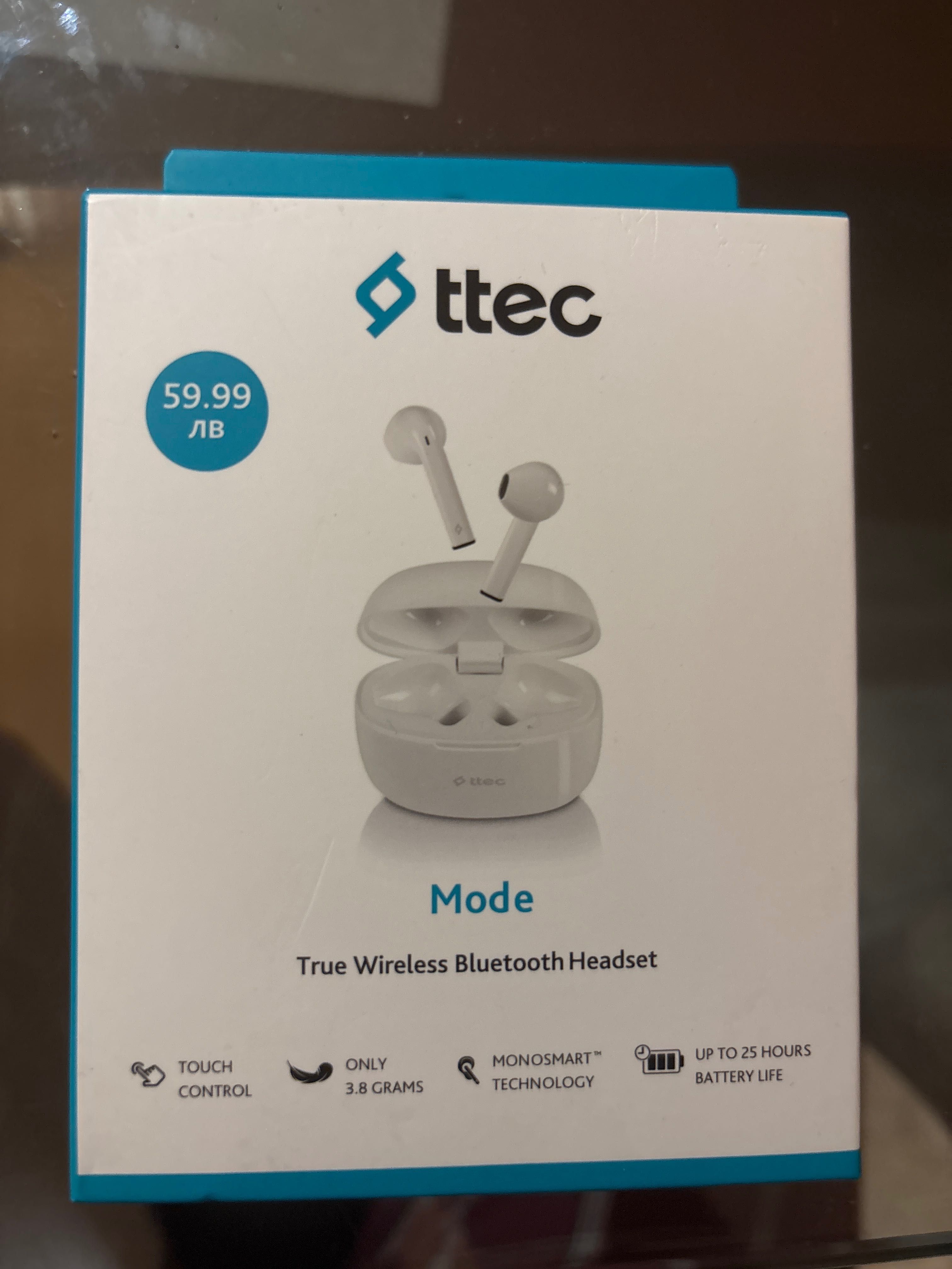 Слушалки Ttec Mode True Wireless Bluetooth Headset